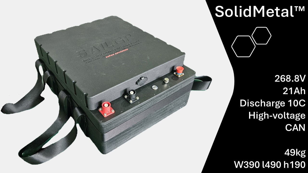 SolidMetal™ High-Voltage Battery 268.8V 21Ah